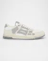 Amiri Men's Skel Low Suede Crystal-embellished Sneakers In Birch