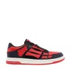 Amiri Two-tone Leather Skel Top Sneakers