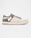 Amiri Low Top Sneakers Featuring Contrast Panels In Gray