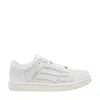 Amiri Skel Top Low Sneakers With Sleek Design In White