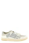 Amiri Grey Low Top Sneakers In Multi