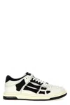 Amiri Skeleton Leather Low-top Sneakers With Distinctive Graphics In Multicolor