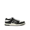 Amiri Men's Skeleton Low Sneakers In Black/white
