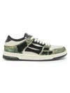 Amiri Low Top Camouflage Pattern Rubber Sole Sneakers In Multi