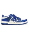 Amiri Perforated Detailing Lace-up Sneakers For Men In Blue
