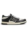 Amiri Skel Top Low Black And White Sneakers With Logo Patch On Thetongue And Contrasting Details On The Si In Black