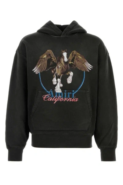 AMIRI AMIRI MEN SLATE COTTON SWEATSHIRT