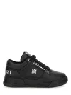 Amiri Black Sneakers With Logo Patch On The Side And Logo Lettering On The Rear In Leather Man