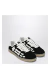 Amiri Pacific Bones Sneakers In Leather In Black