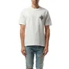 Amiri Mens Starburst Short-sleeve Cotton-jersey T-shirt Wave Blue In Ivory