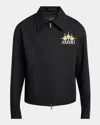 Amiri Blouson Starburst Aus Baumwolle In Black