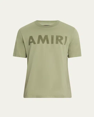 AMIRI MEN'S STENCIL LOGO GRAPHIC T-SHIRT