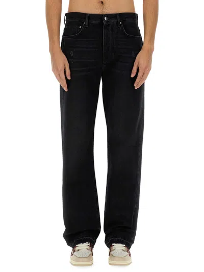 Amiri Classic Black Straight Leg Jeans