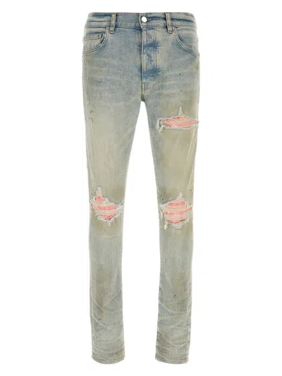 Amiri Blue Stretch Denim Jeans