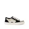 Amiri Sunset Skate Low Sneakers In Birch And Black In Birch/black