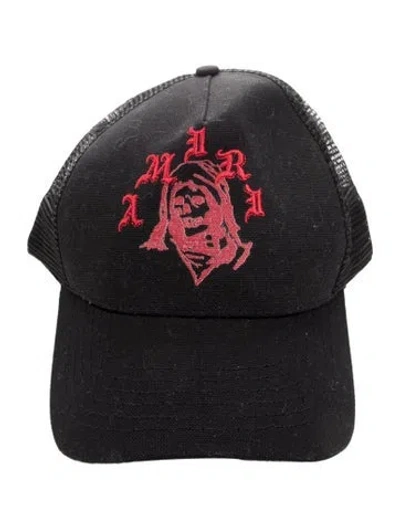 Pre-owned Amiri Men's Truckers Cap In Black