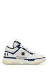 Amiri Men Two-tone Mesh And Leather Ma-1 Sneakers In Navy White