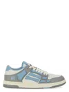 Amiri Varsity Skel Top Low Sneakers Ocean Sky