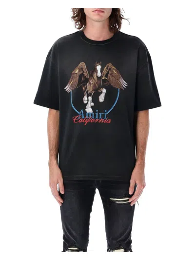 AMIRI MEN'S VINTAGE WASH PEGASUS T-SHIRT