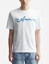 Amiri Logo-print T-shirt In White