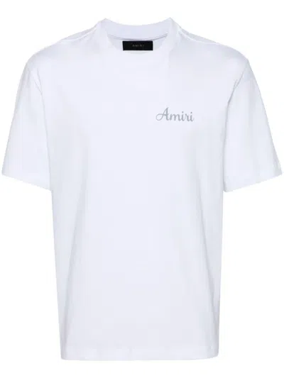 Amiri Lanesplitters Logo-print T-shirt In White