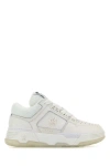 Amiri Leather And Fabric Ma-1 Sneakers In White