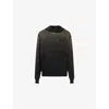 Amiri Mens Black Hotel Crystal Cotton-jersey Hoodie In Black