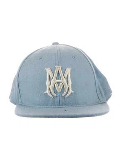 Pre-owned Amiri Mens Baseball Hat In Blue
