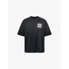 Amiri Mens Black 1994 Logo-print Skate Cotton-jersey T-shirt In Black
