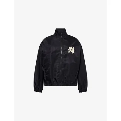 Amiri Mens  Hollywood High-neck Woven Jacket In Black