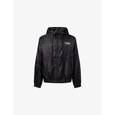 Amiri Mens Black Ma Quad Nylon Windbreaker Jacket