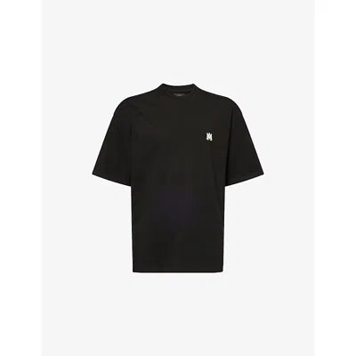 Amiri Mens Black Skater Graphic-print Relaxed-fit Cotton T-shirt