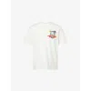 Amiri White Crewneck Printed T-shirt