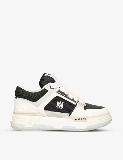 Amiri Ma-1 Leather Mesh Sneakers In Multi