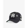 Amiri Mens Multi Canvas Studded Cotton Baseball Cap In Multi