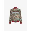 Amiri Jazz Hideaway Bomber Jacket In Multi