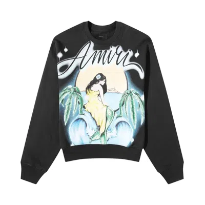 Pre-owned Amiri Mermaid Crewneck 'black' | Men's Size M
