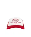 Amiri Mens Red Eagle Cotton Adjustable Trucker Hat In Red