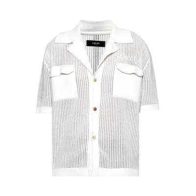 Pre-owned Amiri Mesh Polo 'sand' | Tan | Men's Size Xxl