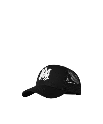 Amiri Mesh Trucker Cap In White