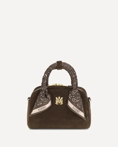 Amiri Micro Ma Handbag In Red