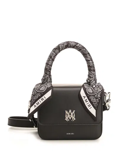 Amiri Micro Ma Handbags Black In Brown