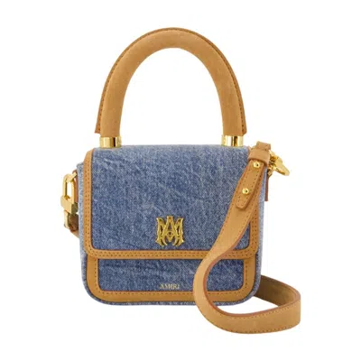 Amiri Micro Ma Purse -  - Cotton - Blue