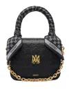 Amiri Micro Ma Quad Chain-strap Handbag In Black