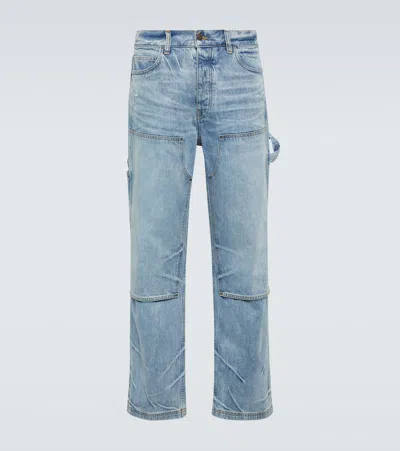 AMIRI MID-RISE STRAIGHT JEANS