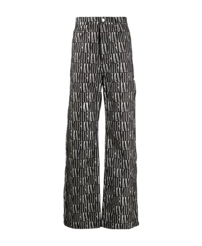 Amiri Middle Waist Jeans In Black