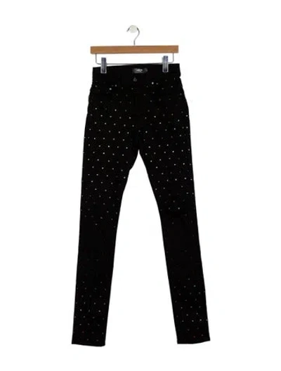 Pre-owned Amiri Mid-rise Skinny Leg Jeans In Black