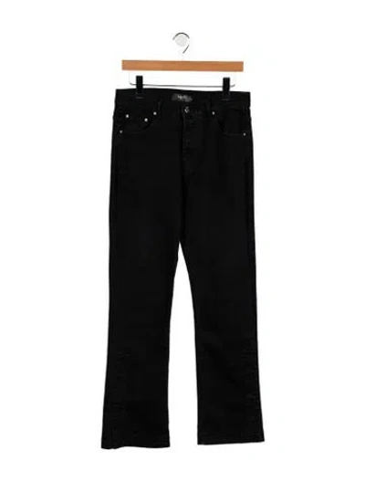 Pre-owned Amiri Mid-rise Skinny Leg Jeans In Black