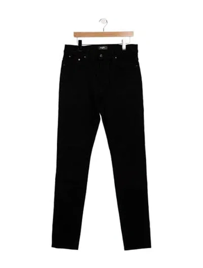 Pre-owned Amiri Mid-rise Skinny Leg Jeans W/ Tags In Black