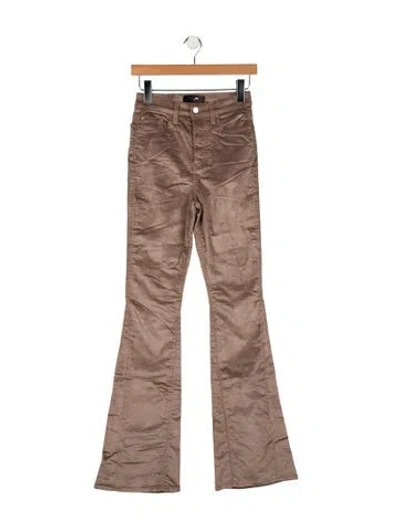Pre-owned Amiri Mid-rise Wide Leg Jeans W/ Tags In Neutral